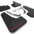 Load image into Gallery viewer, Rally Armor 24-25 Subaru Crosstrek Black UR Mud Flap Red Logo - Main Product View