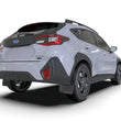 Load image into Gallery viewer, Rally Armor 24-25 Subaru Crosstrek Black UR Mud Flap Red Logo - Back View