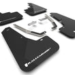 Load image into Gallery viewer, Rally Armor 24-25 Subaru Crosstrek Black UR Mud Flap White Logo - Main Product View