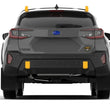 Load image into Gallery viewer, Rally Armor 24-25 Subaru Crosstrek (Wilderness Only) Black UR Mud Flap W/Red Logo - No Drilling Req - Back View