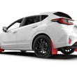 Load image into Gallery viewer, Rally Armor 24-25 Subaru Impreza Black UR Mud Flap w/ Red Logo - Back View