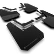 Load image into Gallery viewer, Rally Armor 24-25 Tesla Cybertruck Black UR Mud Flap Metallic Black Logo - Main Product View