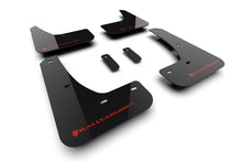 Load image into Gallery viewer, Rally Armor 24-25 Tesla Model 3 Highland Black UR Mud Flap Red Logo - Main Product View