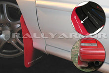 Load image into Gallery viewer, Rally Armor 93-01 Subaru Impreza RS Red UR Mud Flap w/ White Logo - Side View