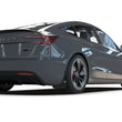 Load image into Gallery viewer, Rally Armor 24-25 Tesla Model 3 Highland Black UR Mud Flap Red Logo - Installation View