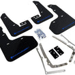 Load image into Gallery viewer, Rally Armor Black UR Mud Flap w/ Blue Logo fits 2015-2019 Volkswagen Golf R - Main Product View