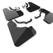Load image into Gallery viewer, Rally Armor Luxury Black UR Mud Flap - Metallic Black Logo fits 2024-2025 Lexus GX 550 - Additional View 5