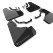 Load image into Gallery viewer, Rally Armor Luxury Premium Black Mud Flap - Silver Logo fits 2024-2025 Lexus GX 550 Luxury - Additional View 5