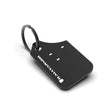 Load image into Gallery viewer, Rally Armor Mini UR Mud Flap Keychain - Black w/ White Logo