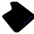 Load image into Gallery viewer, Rally Armor Universal Fit (No Hardware) Basic Black Mud Flap w/ Blue Logo - Main Product View