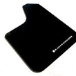 Load image into Gallery viewer, Rally Armor Universal Fit (No Hardware) Basic Black Mud Flap w/ Red Logo - Side View