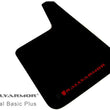 Load image into Gallery viewer, Rally Armor Universal Fit (No Hardware) Basic Plus Black Mud Flap w/ Red Logo - Main Product View