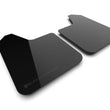 Load image into Gallery viewer, Rally Armor Universal UR Black Mud Flap w/ Metallic Black Logo - Pair - Main Product View