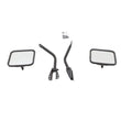 Load image into Gallery viewer, Rampage 1955-1983 Jeep CJ5 Side Mirrors - Black - Main Product View