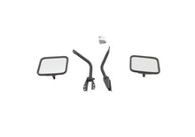 Load image into Gallery viewer, Rampage 1955-1983 Jeep CJ5 Side Mirrors - Black - Main Product View