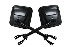 Load image into Gallery viewer, Rampage 1955-1983 Jeep CJ5 Side Mirrors - Black - Side View