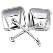 Load image into Gallery viewer, Rampage 1955-1983 Jeep CJ5 Side Mirrors - Stainless - Main Product View