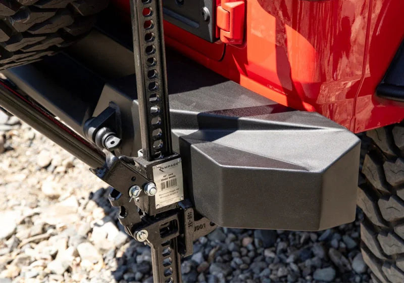 Rampage 1955-2019 Universal Trail Recovery 48in Jack - Black - Side View
