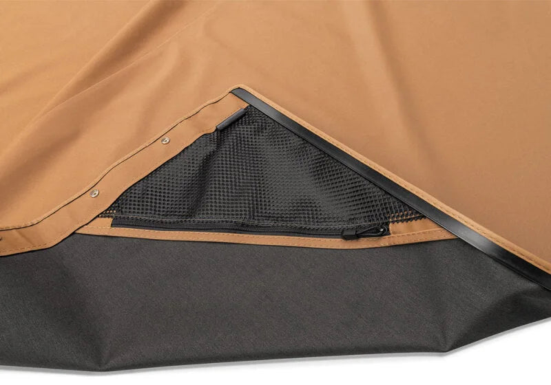 Rampage 1976-1983 Jeep CJ5 Complete Top - Spice Denim - Back View