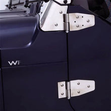 Load image into Gallery viewer, Rampage 1976-1983 Jeep CJ5 Lower Door Hinges - Stainless - Side View