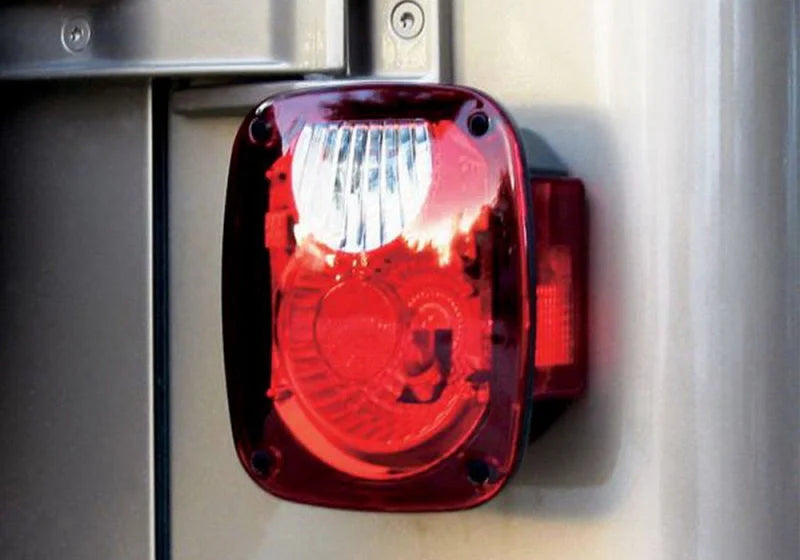 Rampage 1976-1983 Jeep CJ5 Taillight Conversion Kit - Brite - Main Product View