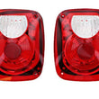Load image into Gallery viewer, Rampage 1976-1983 Jeep CJ5 Taillight Conversion Kit - Brite - Side View