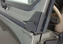 Load image into Gallery viewer, Rampage 1976-1983 Jeep CJ5 Windshield Hinge Light Bracket - Black - Main Product View