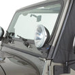 Load image into Gallery viewer, Rampage 1976-1983 Jeep CJ5 Windshield Hinge Light Bracket - Black - Side View