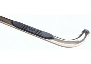 Rampage 1987-1995 Jeep Wrangler(YJ) 3 Inch Round Nerf Bar - Polished - Main Product View