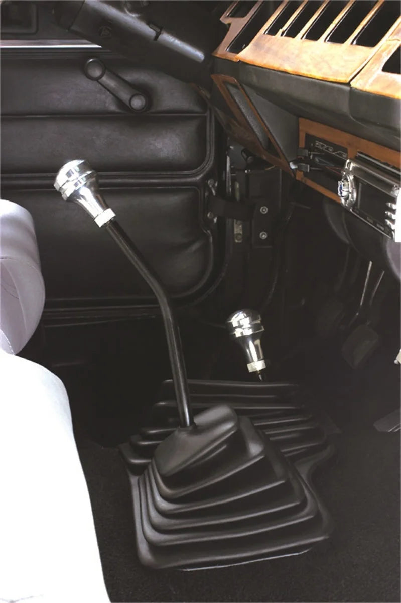 Rampage 1987-1995 Jeep Wrangler(YJ) Billet Shift Knob - Polished - Side View