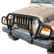 Load image into Gallery viewer, Rampage 1987-1995 Jeep Wrangler(YJ) Headlight Euro Grill Guard - Black