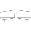 Load image into Gallery viewer, Rampage 1987-1995 Jeep Wrangler(YJ) Window Frame Only - Black - Main Product View