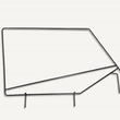 Load image into Gallery viewer, Rampage 1987-1995 Jeep Wrangler(YJ) Window Frame Only - Black - Side View
