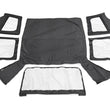 Load image into Gallery viewer, Rampage 1988-1995 Jeep Wrangler(YJ) OEM Replacement Top - Black Denim - Side View