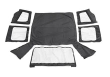 Load image into Gallery viewer, Rampage 1988-1995 Jeep Wrangler(YJ) OEM Replacement Top - Black Denim - Side View