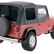 Load image into Gallery viewer, Rampage 1988-1995 Jeep Wrangler(YJ) OEM Replacement Top - Black Diamond - Side View