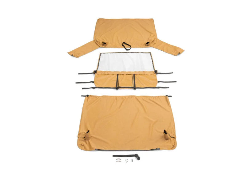 Rampage 1992-1995 Jeep Wrangler(YJ) Cab Soft Top And Tonneau Cover - Spice Denim - Main Product View