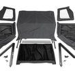 Load image into Gallery viewer, Rampage 1992-1995 Jeep Wrangler(YJ) Frameless Soft Top Kit - Black Diamond - Side View