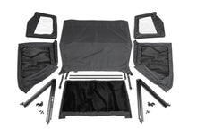 Load image into Gallery viewer, Rampage 1992-1995 Jeep Wrangler(YJ) Frameless Soft Top Kit - Black Diamond - Side View