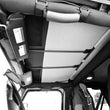 Load image into Gallery viewer, Rampage 1992-1995 Jeep Wrangler(YJ) Frameless Soft Top Kit - Black Diamond - Installation View