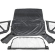 Load image into Gallery viewer, Rampage 1995-1998 Geo Tracker Soft Top OEM Replacement - Black Denim - Side View