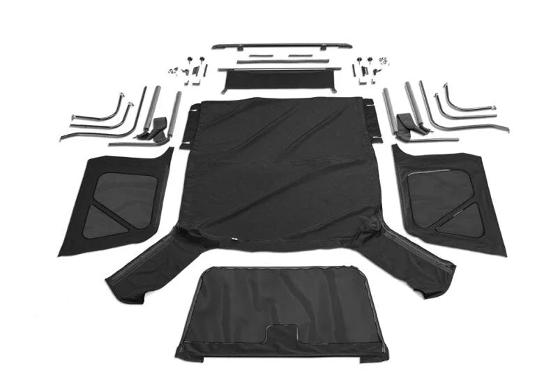 Rampage 1997-2006 Jeep Wrangler(TJ) Complete Top - Black Diamond - Main Product View