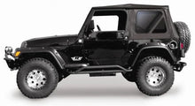 Load image into Gallery viewer, Rampage 1997-2006 Jeep Wrangler(TJ) Complete Top - Black Diamond - Side View