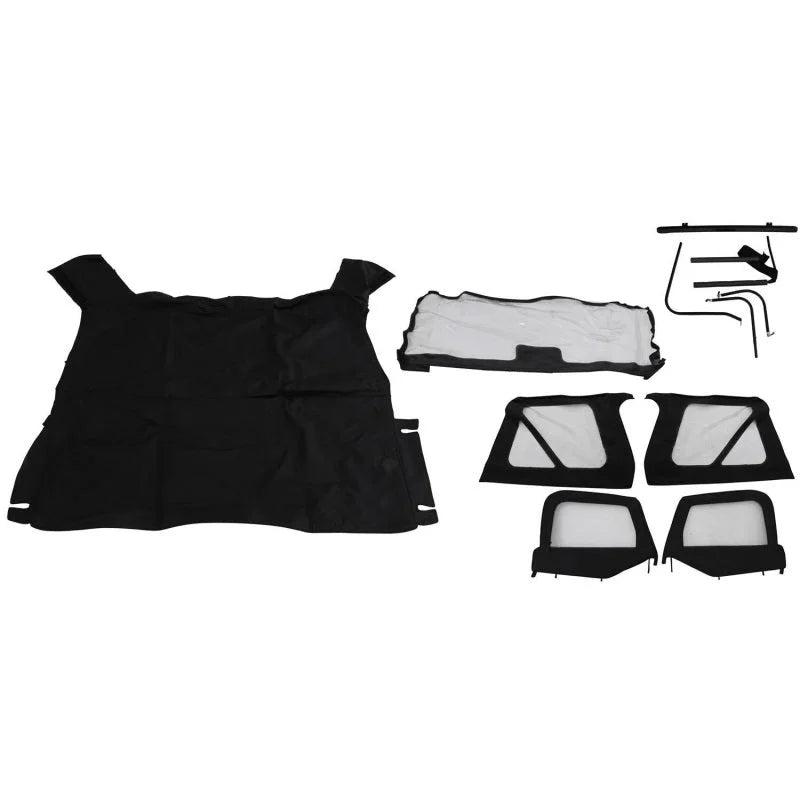 Rampage 1997-2006 Jeep Wrangler(TJ) Complete Top - Black Diamond - Main Product View