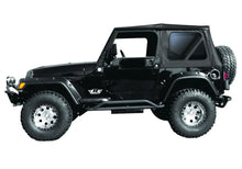 Load image into Gallery viewer, Rampage 1997-2006 Jeep Wrangler(TJ) Complete Top - Black Diamond - Side View