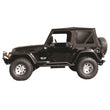 Load image into Gallery viewer, Rampage 1997-2006 Jeep Wrangler(TJ) Complete Top - Black Diamond - Back View