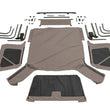 Load image into Gallery viewer, Rampage 1997-2006 Jeep Wrangler(TJ) Complete Top - Khaki - Side View