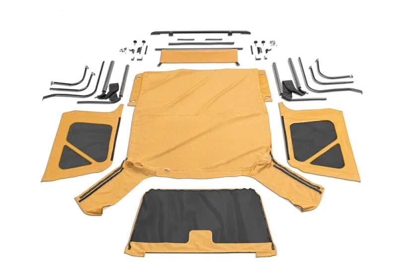 Rampage 1997-2006 Jeep Wrangler(TJ) Complete Top - Spice Denim - Main Product View