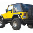 Load image into Gallery viewer, Rampage 1997-2006 Jeep Wrangler(TJ) Excludes LJ Unlimited Frameless Soft Top Kit - Black Diamond - Main Product View