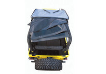 Load image into Gallery viewer, Rampage 1997-2006 Jeep Wrangler(TJ) Excludes LJ Unlimited Frameless Soft Top Kit - Black Diamond - Detail View